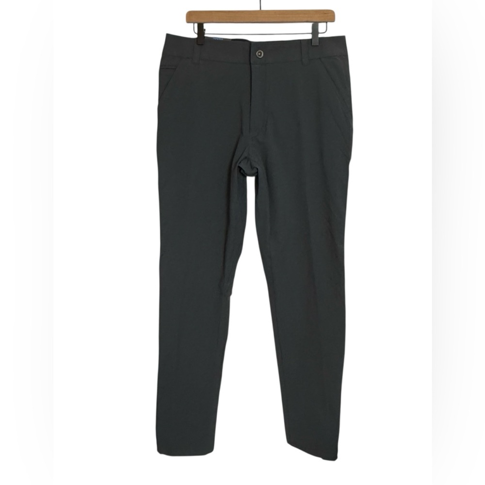 Kuhl Men’s Resistor Chino Pants Carbon Grey 35 x 34 Tapered Fit $129 Msrp